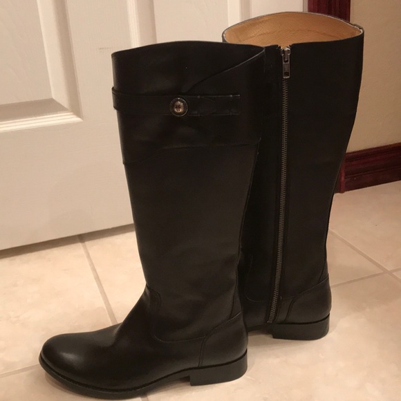 Frye Molly knee high boots-black size 7! - Picture 2 of 9